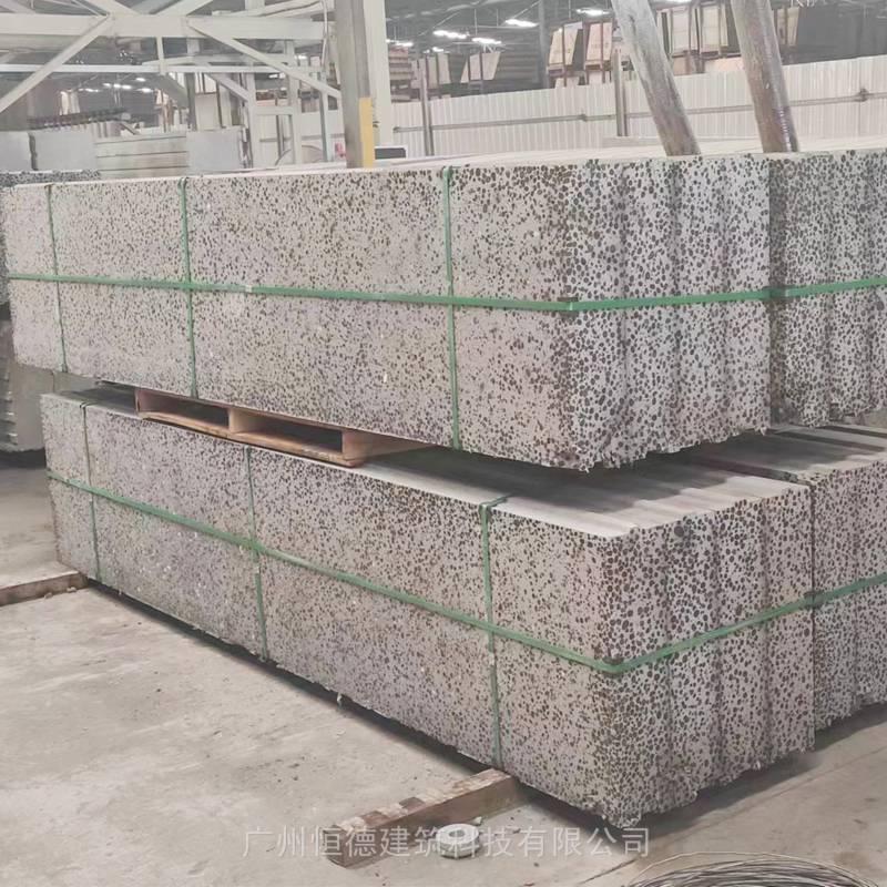 水泥陶粒隔墙生产线厂家 恒德hd-005自动化陶粒alc墙板设备投资小
