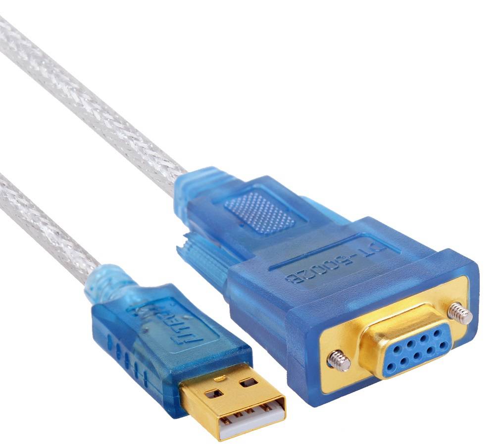 帝特dt5002b18musb转9孔rs232串口线usb串口转换线