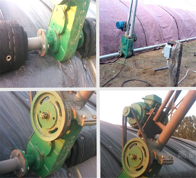 高鹏大棚电动侧卷卷帘机批发