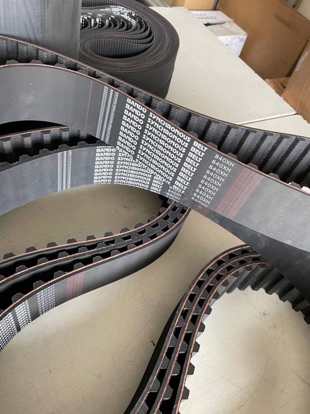 皮带>传动带>bando synchrous belt 507xh200 560xh200阪东方形齿橡胶