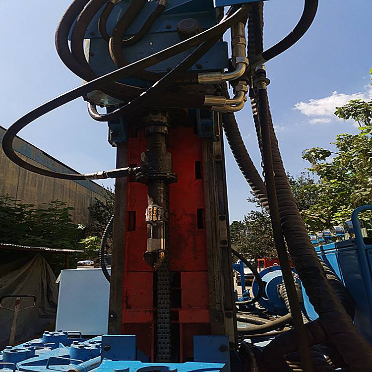 高压旋喷钻机厂家单重管旋喷桩机75柱塞高压注浆泵