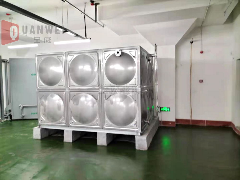 消防水箱要多少钱一个 全威牌质量可靠 消防水箱要多少钱一个玻璃钢水箱生产厂家 生活用水消防用储水箱 方形