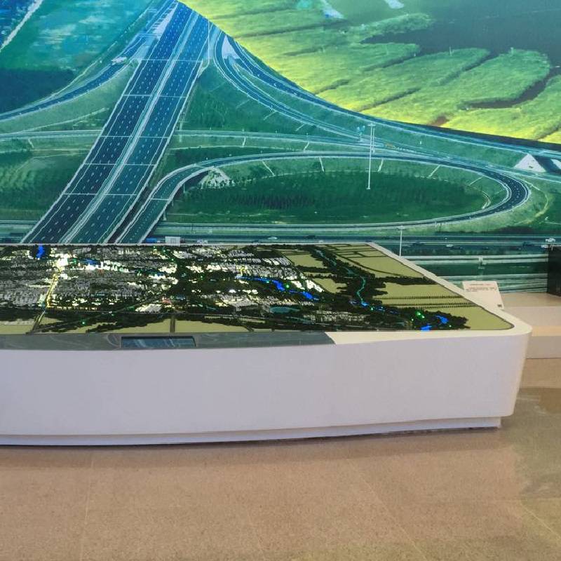 百世易控北京市展厅用多功能电力沙盘模型报价