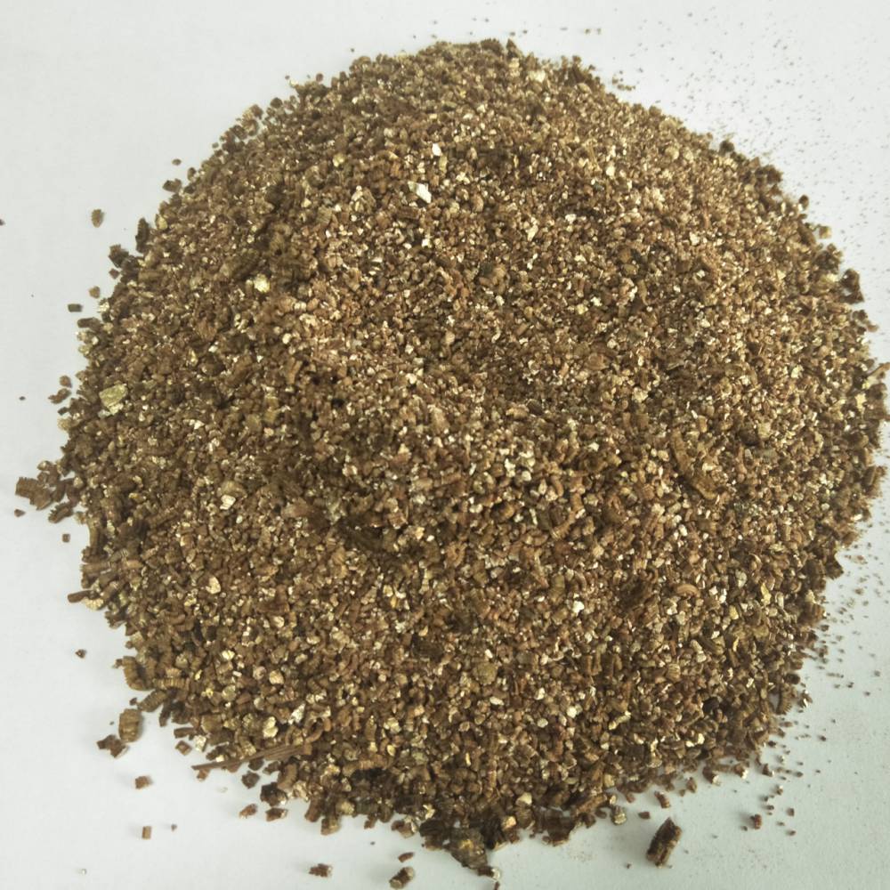 蛭石原矿200目蛭石粉育苗蛭石金黄色蛭石