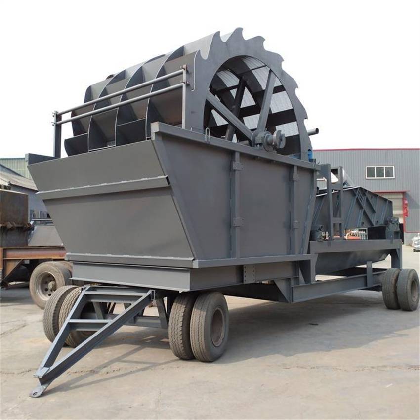 振动洗石机石灰石清洗机挖沙采砂出来的沙石进行清洗坚持品质