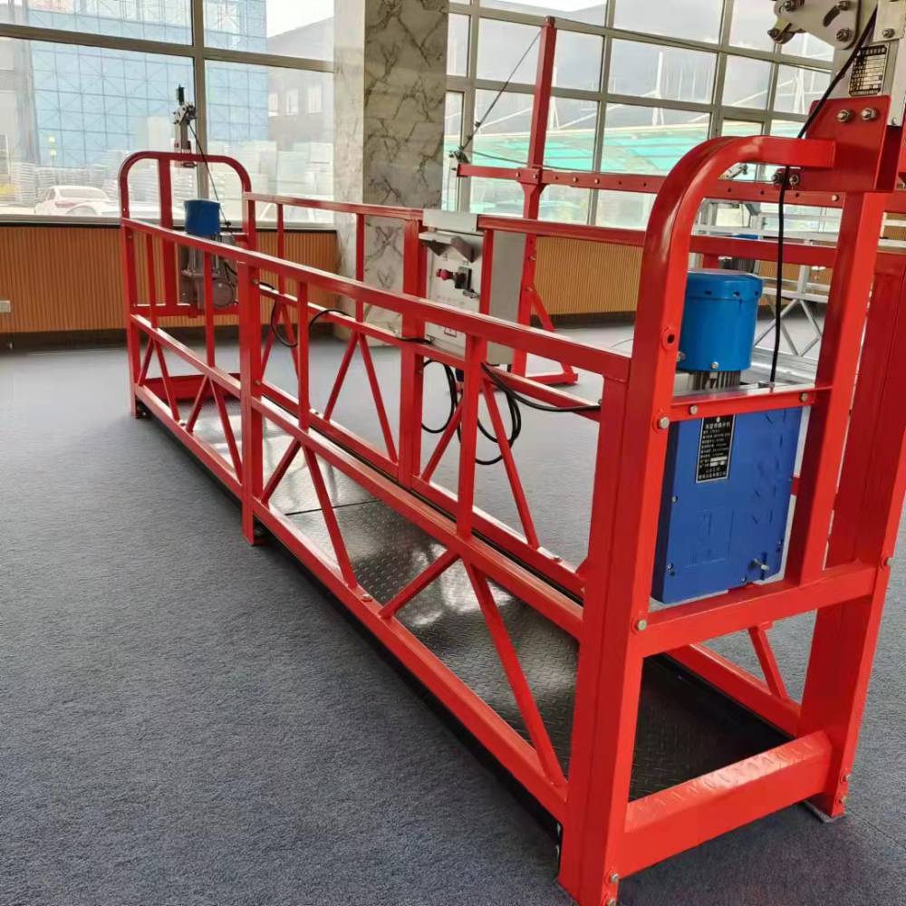 图片】***电动吊篮供应 建筑高空作业吊篮 镀锌吊篮 喷涂吊篮图片大全