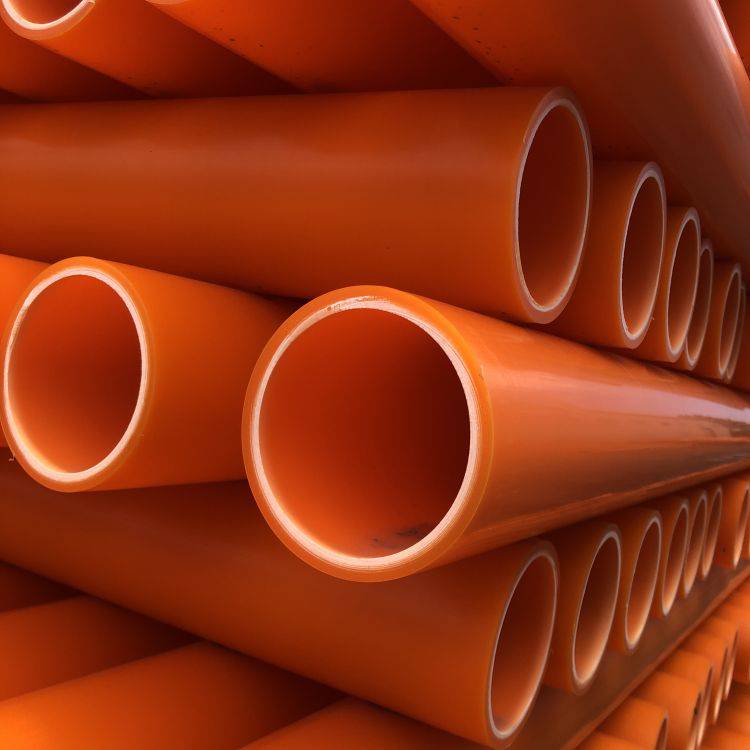 mpp非开挖用改性聚丙烯塑料电缆导管拖拉管顶管