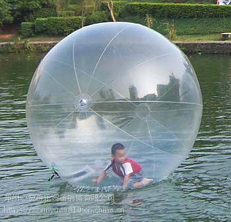 夏日水上乐园户外戏水游乐设备透明水上步行球充气滚筒价格