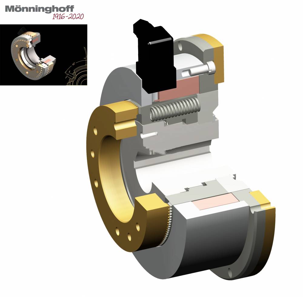 德国monninghoff齿式离合器断电咬合常闭型