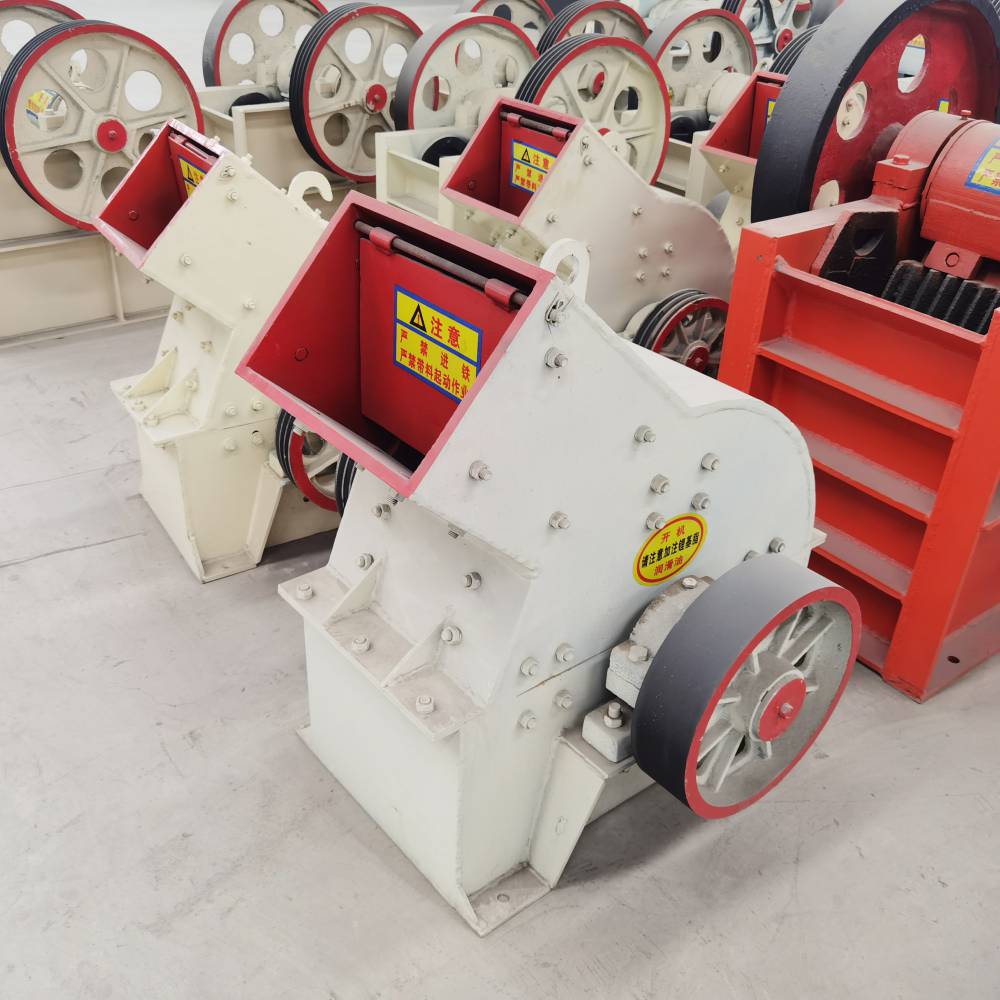 驰升小锤破高岭土碎石机赤铁矿锤式破石机图片