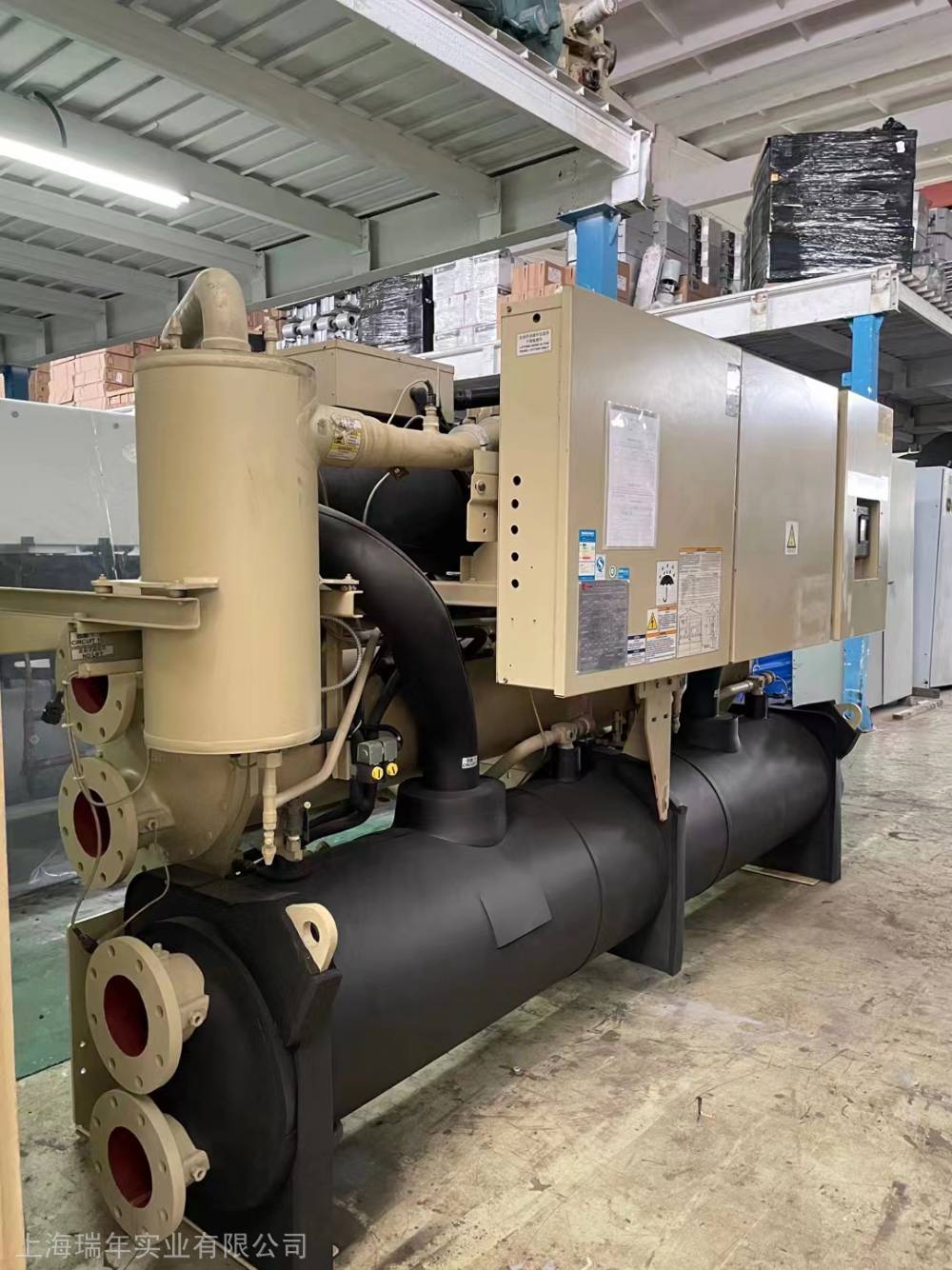 回收租赁维修二手rtwd180pe50特灵水冷冷冻制冷螺杆式冷水冰水机组