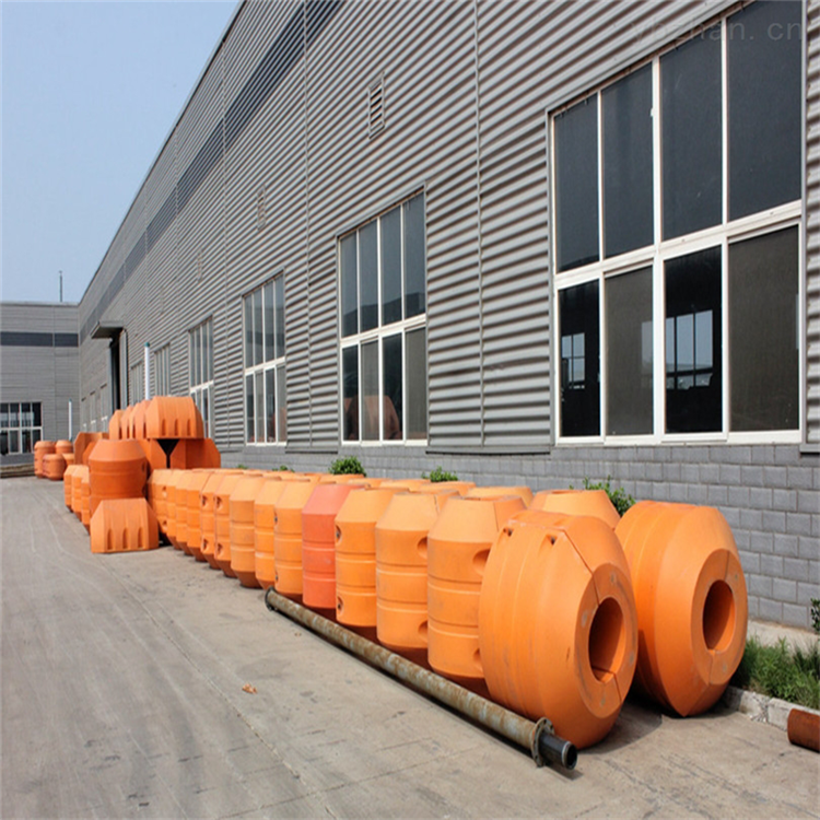 填海造岛抽沙管道浮筒塑料浮筒厂家可定制