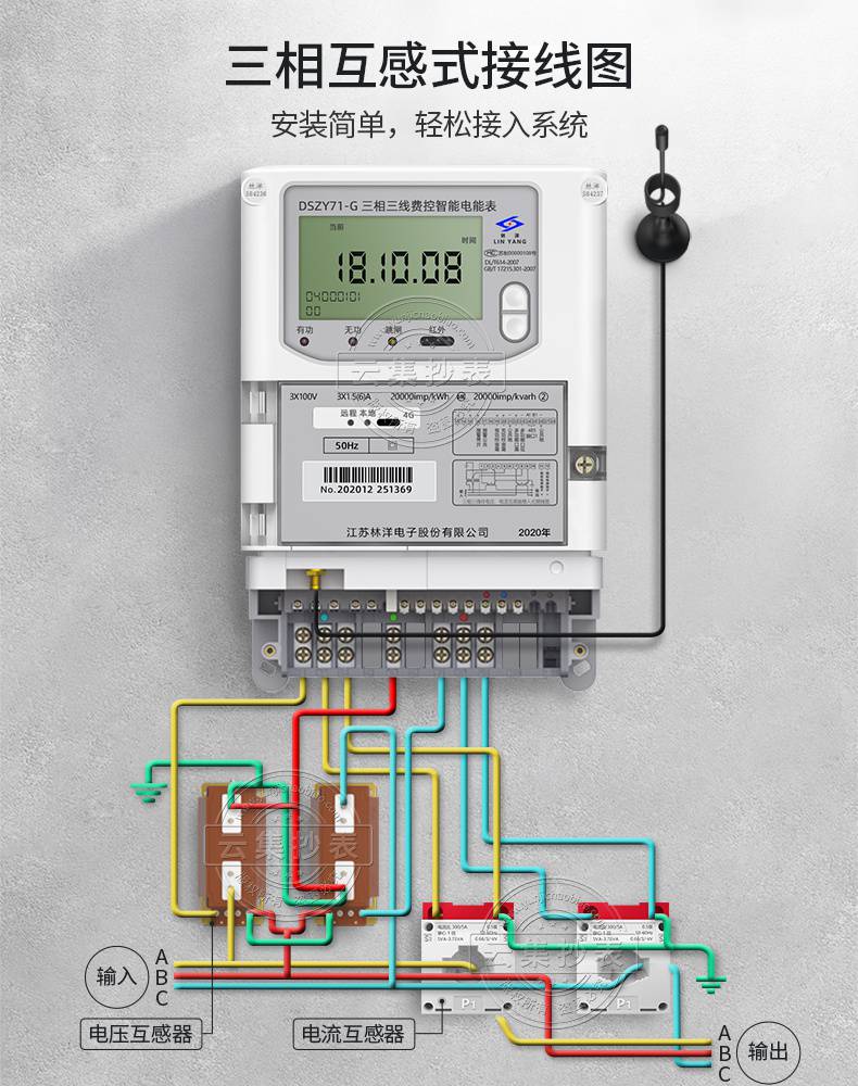 5s级;无功2级类型三相三线电表货号dszy71