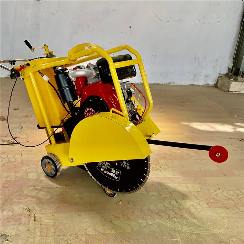 电动沥青路面切缝机 汽柴油混凝土水泥地面马路切割机 切路机500型