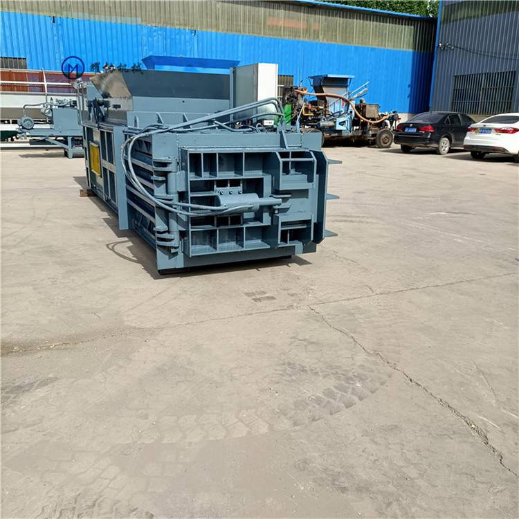 全自动纸壳压块机耀协机械废纸箱易拉罐打包机市场