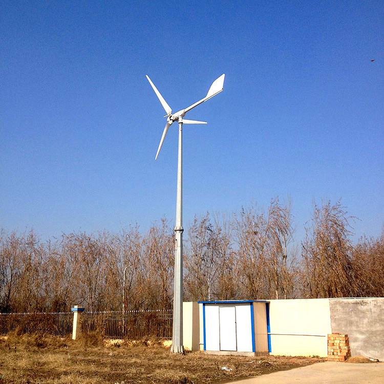 厦门380v风力发电机 5千瓦微风发电风力发电机48v