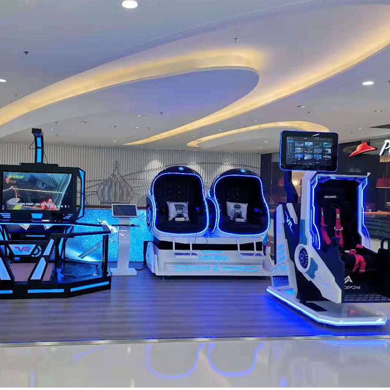 商场vr双人蛋椅大型vr游戏设备可定制拓普互动vr游戏设备多少钱