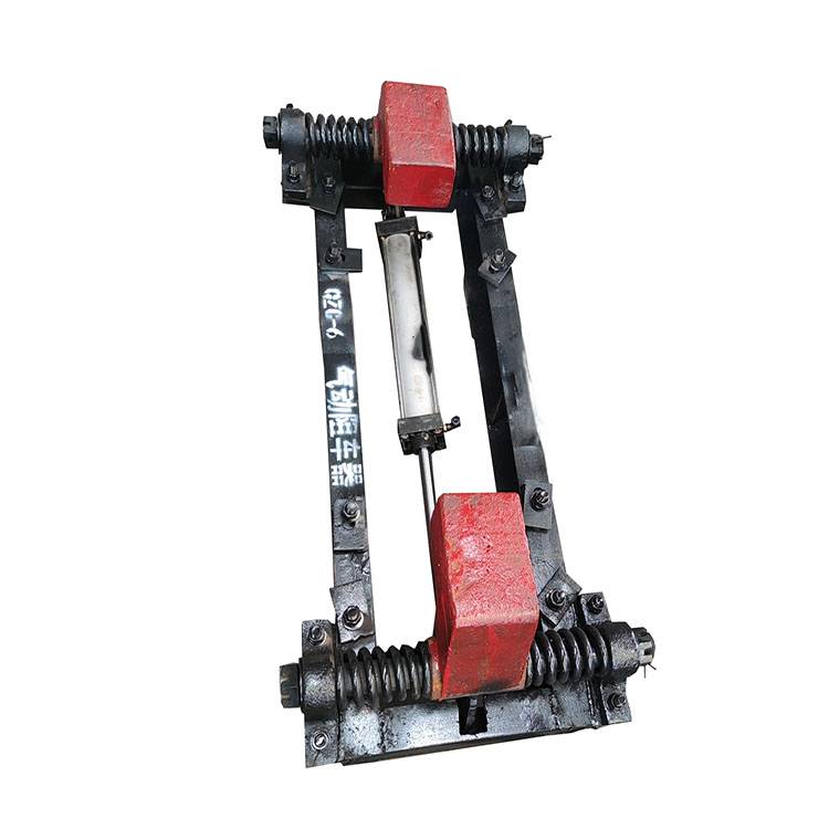 抱轨式阻车器手动双向阻车器插接式挡车器