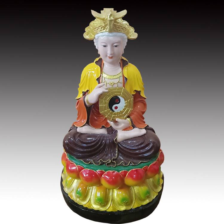 灵山圣母神像灵山老母佛像九天圣母黎山老母雕塑西山老母神像璧山老母