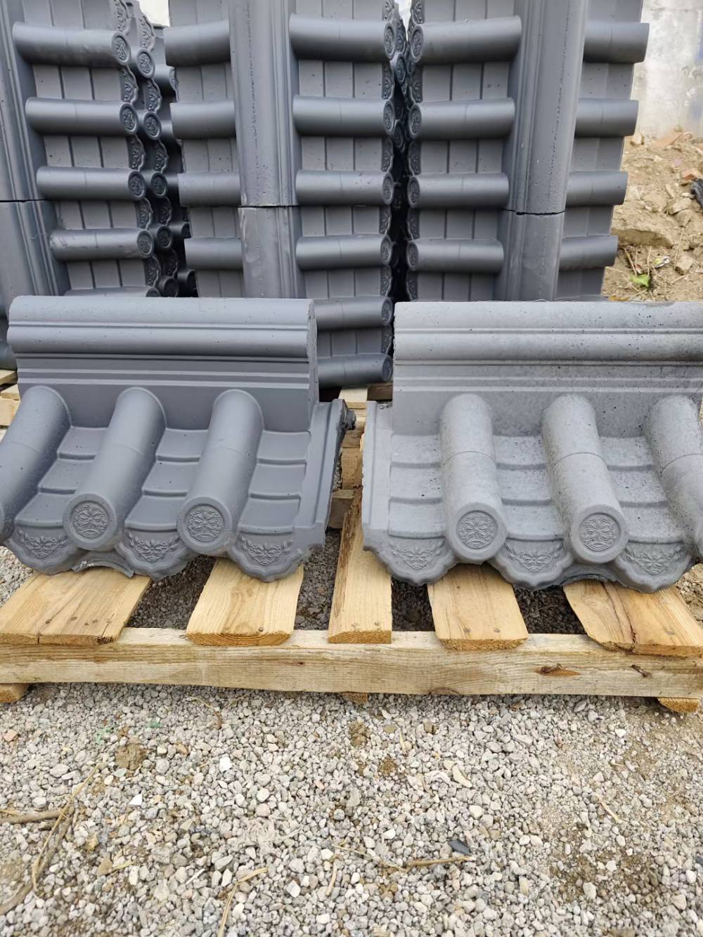 花街铺地梅花砖四叶花瓦梅花窗花四叶草砖新农村建设围墙装饰材料