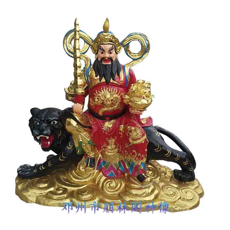 武财神赵公明神像道教四大护法神赵天君神像