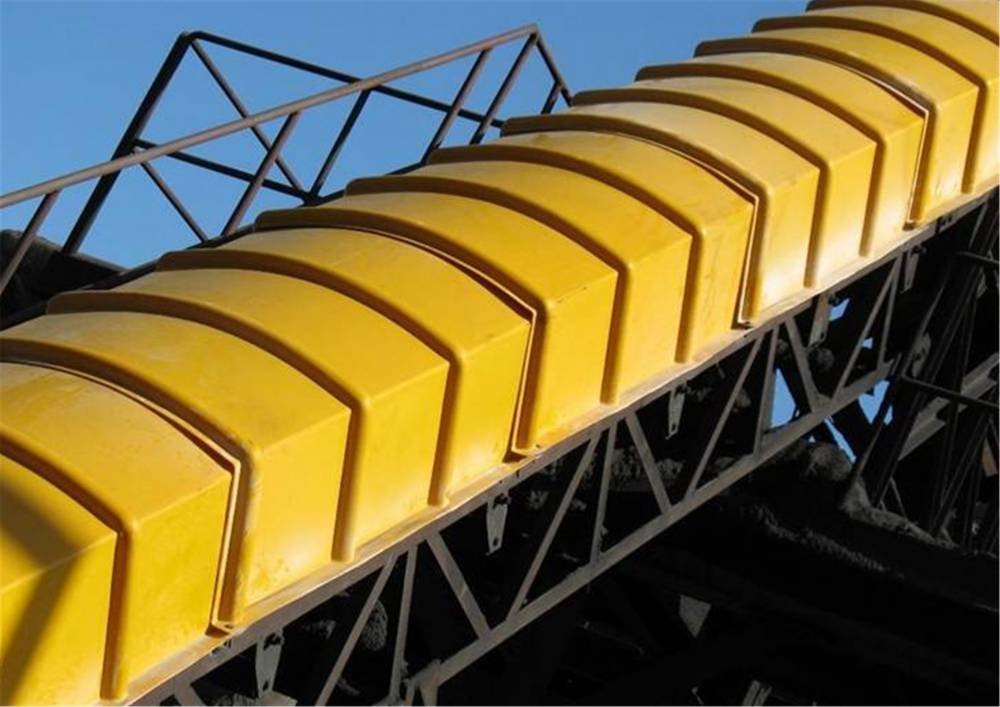 12米宽输送机玻璃钢防雨罩适用于电厂,水泥厂