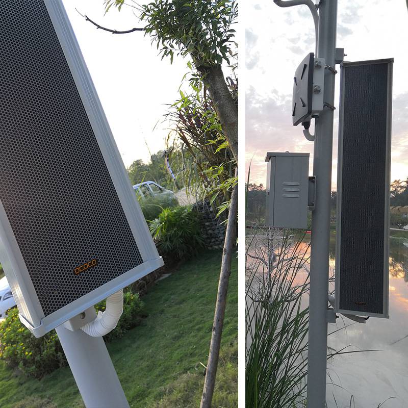 四川成都dsppa迪士普公共广播防水音柱广播功放dsp388室外音响设备