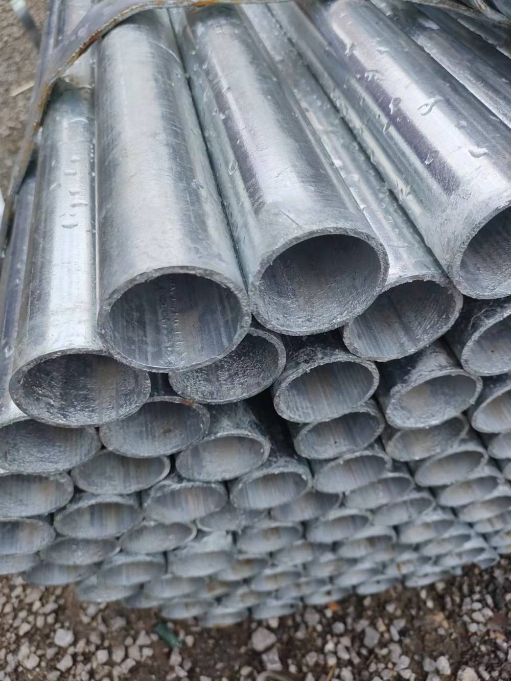 sc50内外热镀锌钢管镀锌焊接钢管保证材质图片