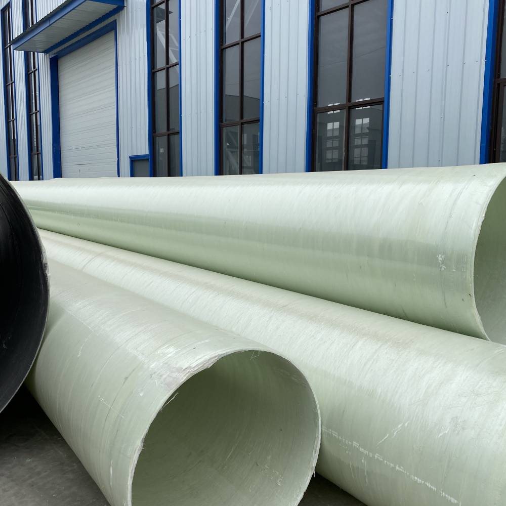玻璃钢缠绕夹砂管道工艺管道玻璃钢风管规范标准使用时间久图片