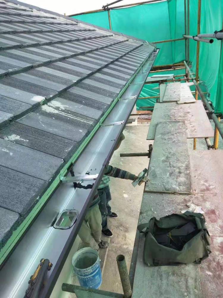 东营k型别墅成品天沟几种规格