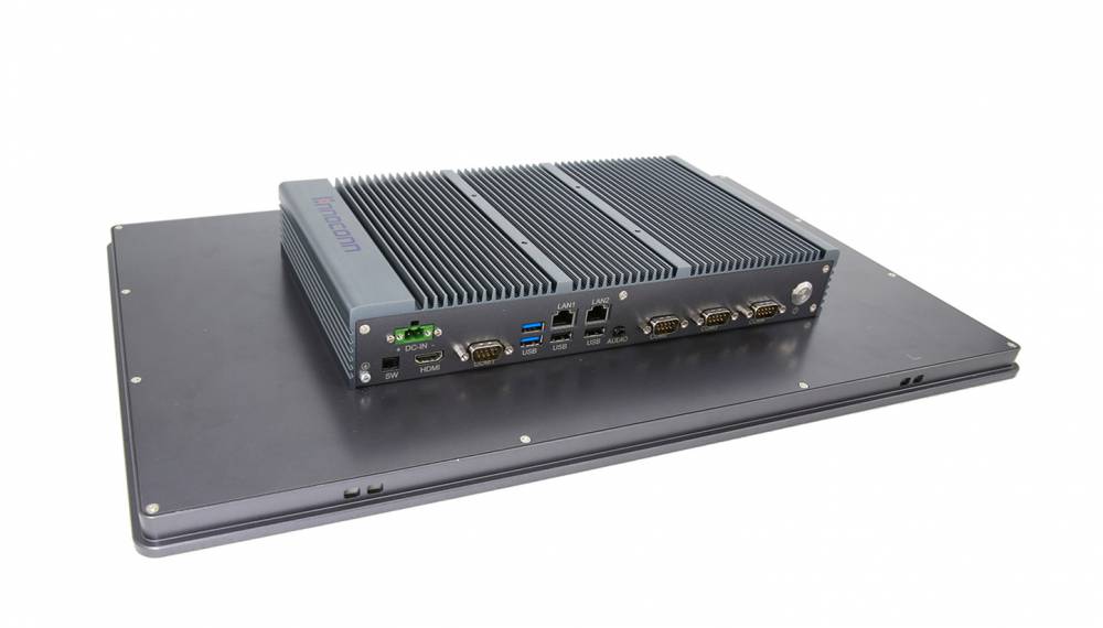 富士康工业平板电脑21寸i36100u触摸屏工控一体机工业电脑厂家