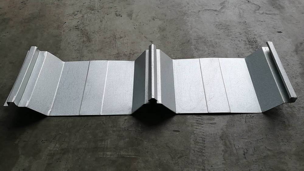 360度直立机械锁缝直立锁边屋面板可做铝镁锰材质可做镀铝锌材质