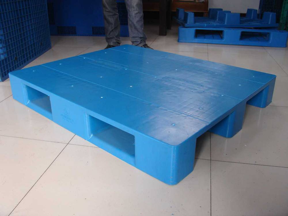 1210川字平板塑料托盘力扬仓储塑料垫板图片查看详情