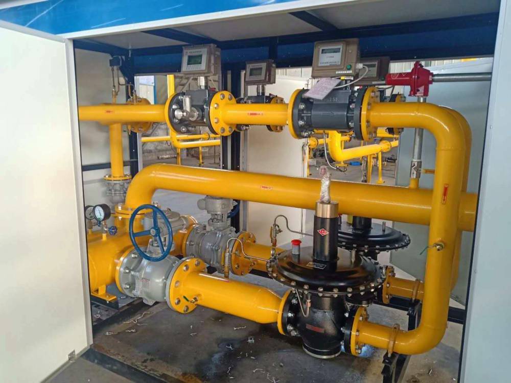 4c是一整套具有安全保护的燃气调压系统,以出口压力10kpa为例说明