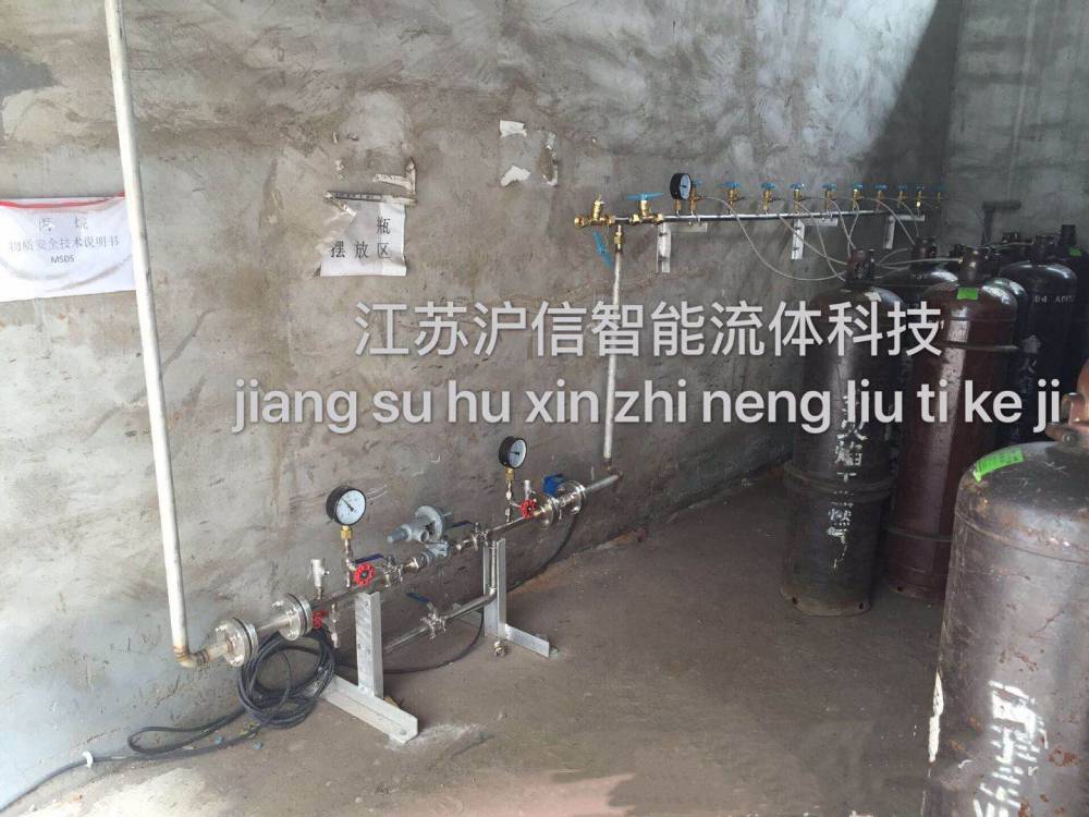江苏沪信流体 气体工程一站式服务 氧气 氩气 丙烷 集中供气汇流排气站