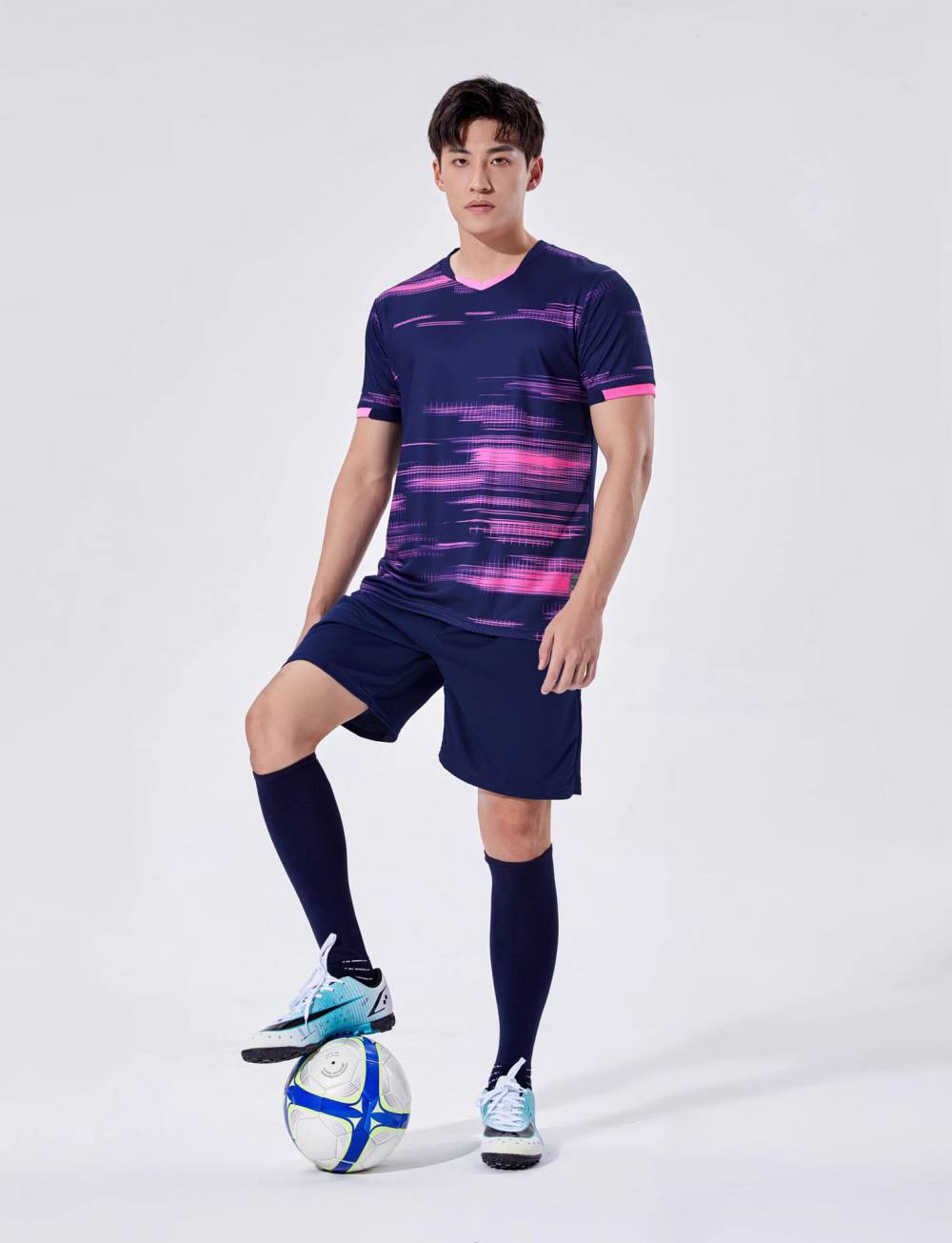 足球服套装儿童男女童印字夏季短袖运动服装队服训练衣服批发球衣