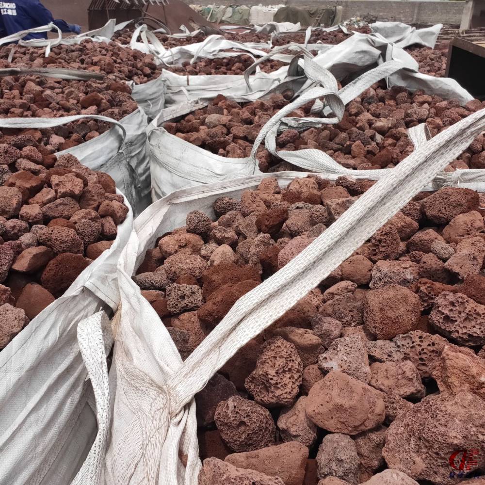 火山岩滤料过滤水用火山石颗粒吸附性好