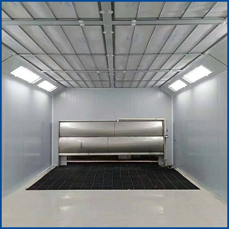 鸿鑫牌各种喷漆房环保水帘柜漆雾过滤器净化设备