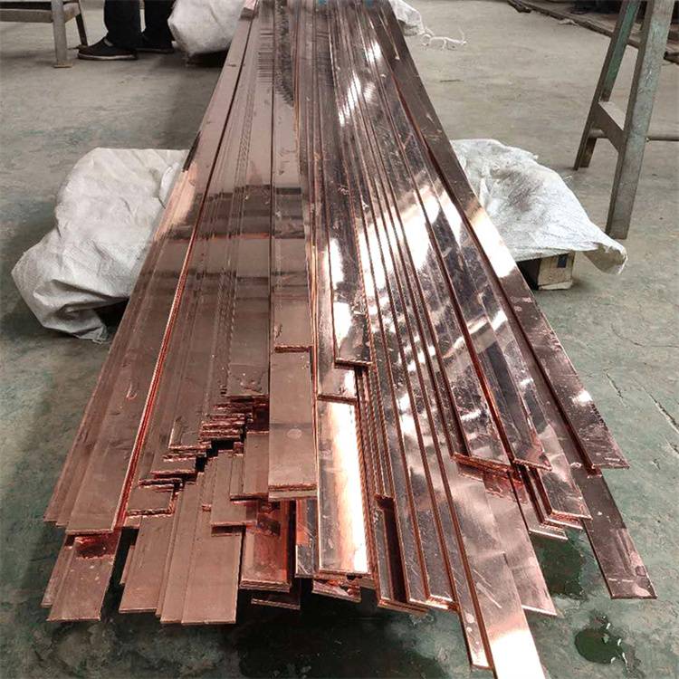 镀铜圆钢镀铜扁钢铜覆圆线铜包钢扁钢厂家报价钱林金属