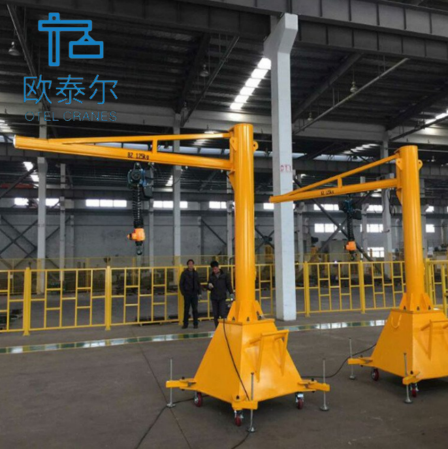 定柱式重型旋臂起重机 天津欧泰尔起重 助力小型吊机 自由旋转平衡吊
