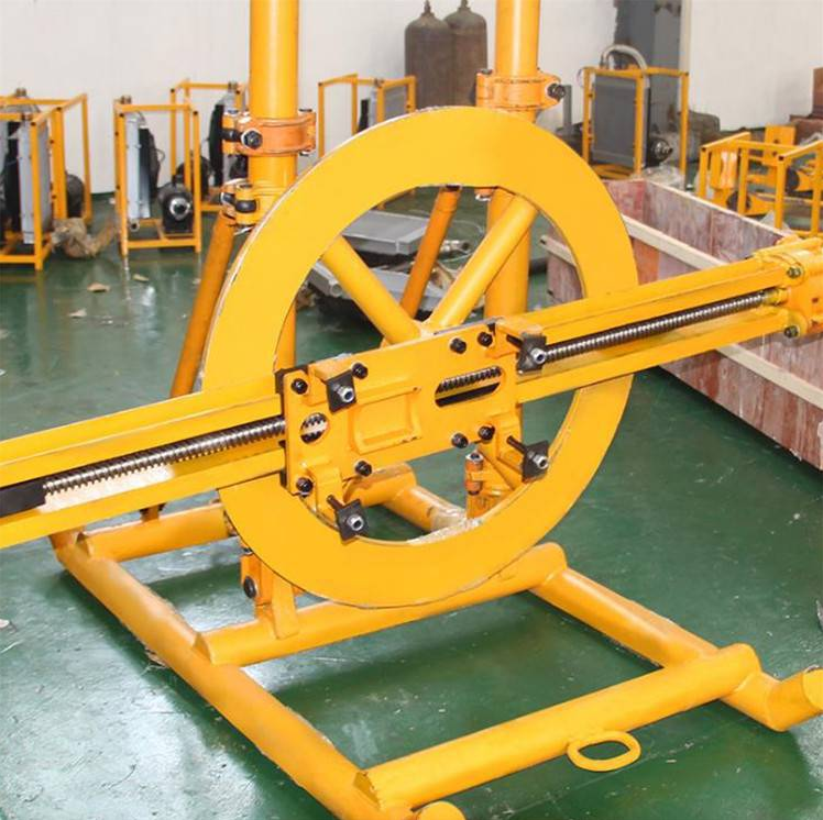 金属矿凿孔用ygz90导轨回转钻机ygz90配套tj25圆盘式钻机图片