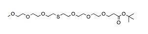 2055040-96-3，m-PEG3-S-PEG3-t-butyl ester