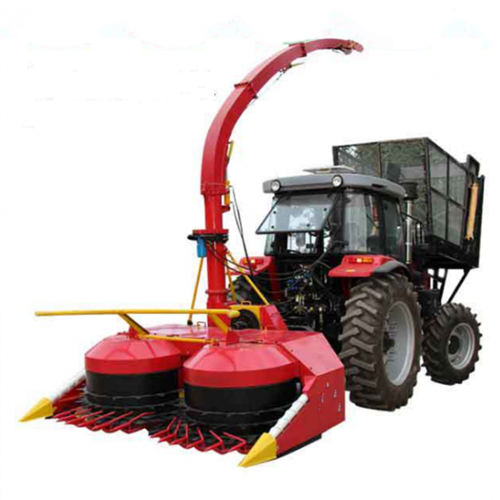 圆盘式秸秆收割机牧草收获机厂家带框切碎秸秆回收机哪家好