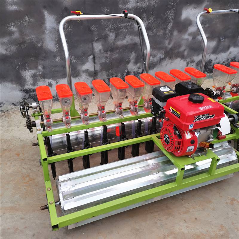 低价供应手推芹菜播种机 垄上蔬菜小籽播种机 不用间苗芹菜精播机