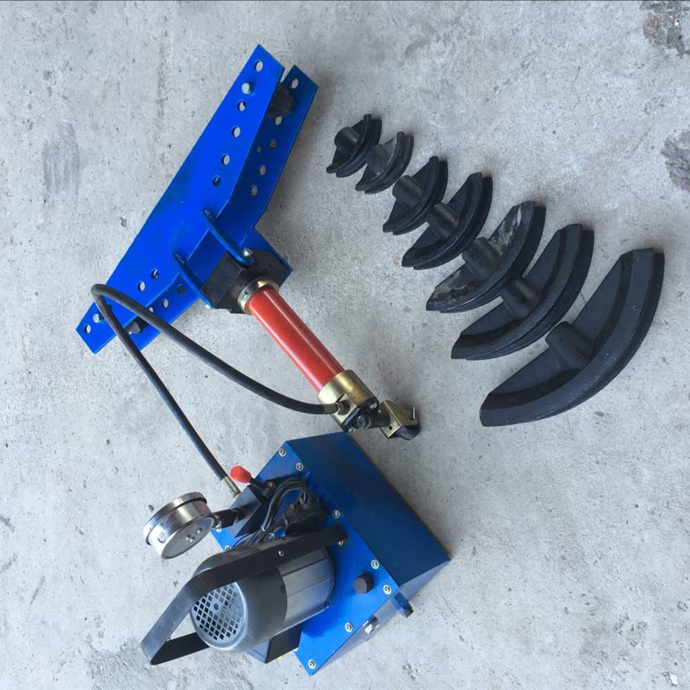 圆管弯直角弯管机 小型电动液压2寸飞机式弯管机