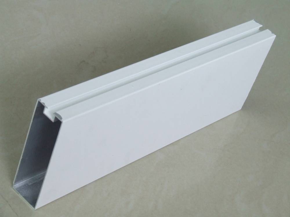 白色铝方通墙面装饰效果图图片