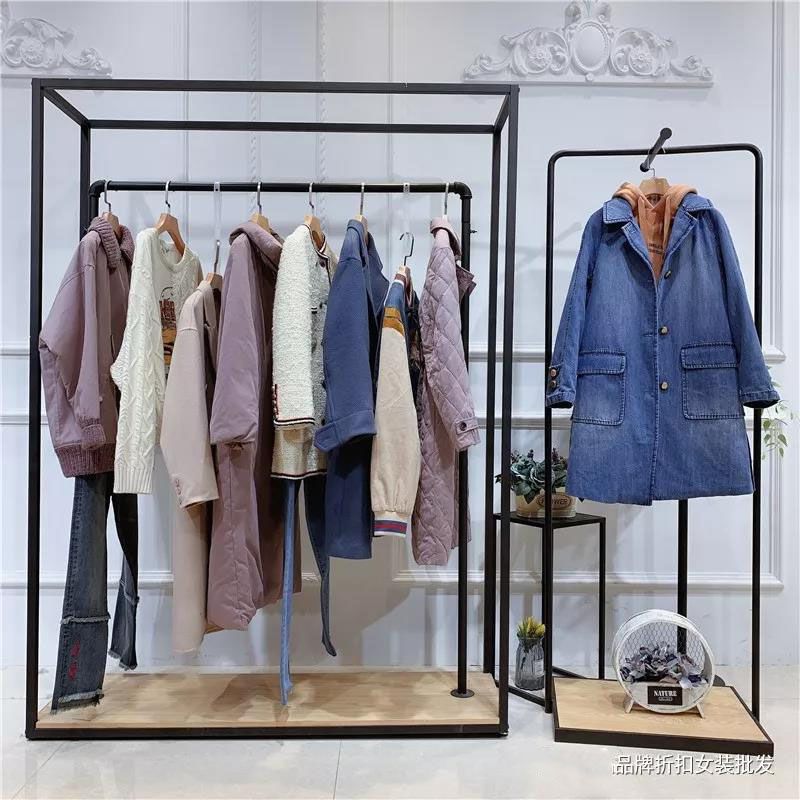 米祖19秋冬装 杭州品牌尾货女装走份 一二线品牌折扣店直播货源