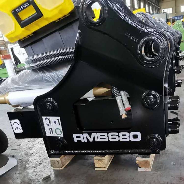 挖掘机炮头破碎锤75型液压破碎锤三角破碎锤价格有惠