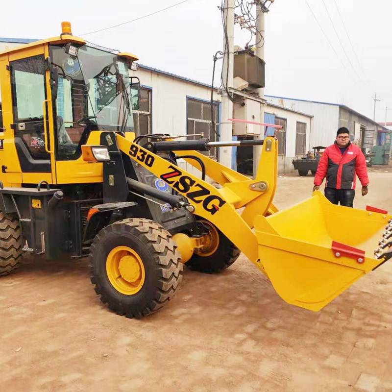 四川小型剷車四缸發動機2噸加高臂裝載機卸車高度4米