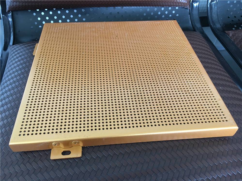 商场外墙装饰造型抗腐蚀香槟色弧形铝单板香槟金铝单板的价格铝单板